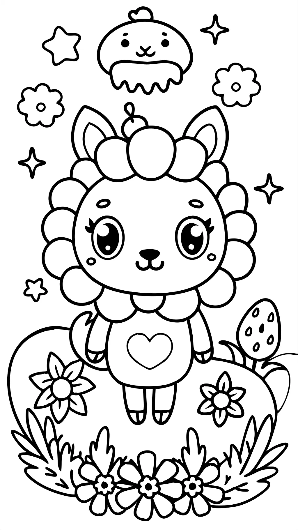 coloriages mignons imprimables gratuits